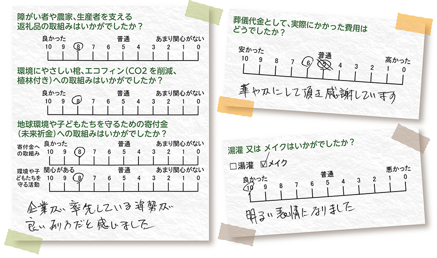 浦安市斎場 お葬式 お客様の声